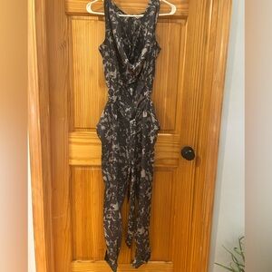 Pretty & Professional Black and Gray Jumpsuit